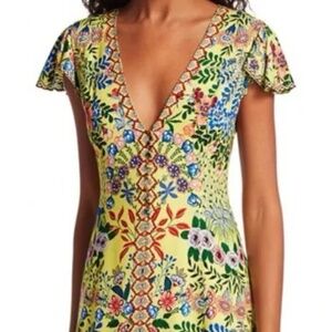 Alice + Olivia Hadley Floral Mini Dress